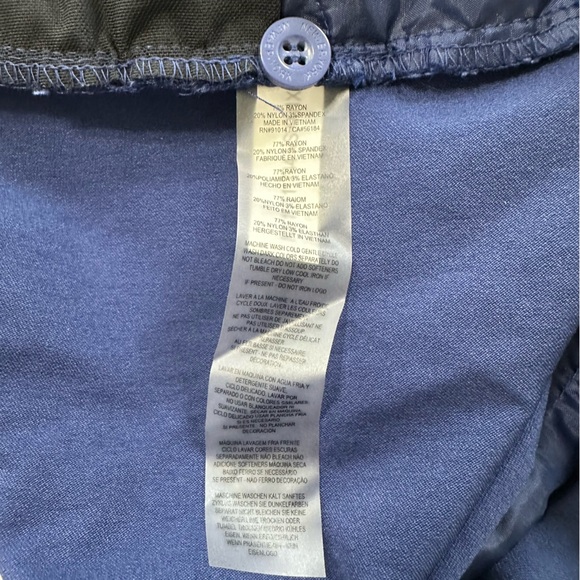 EP New York Navy Women's Pull On Magic Trousers Ankle Pants Size M - Picture 14 of 15